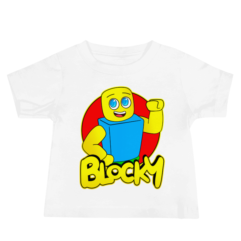 Blocky Superfan Baby Jersey Short Sleeve Tee