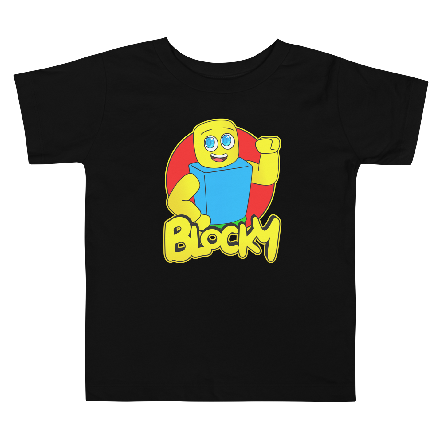 Blocky Super Fan Toddler Short Sleeve Tee