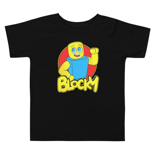 Blocky Super Fan Toddler Short Sleeve Tee