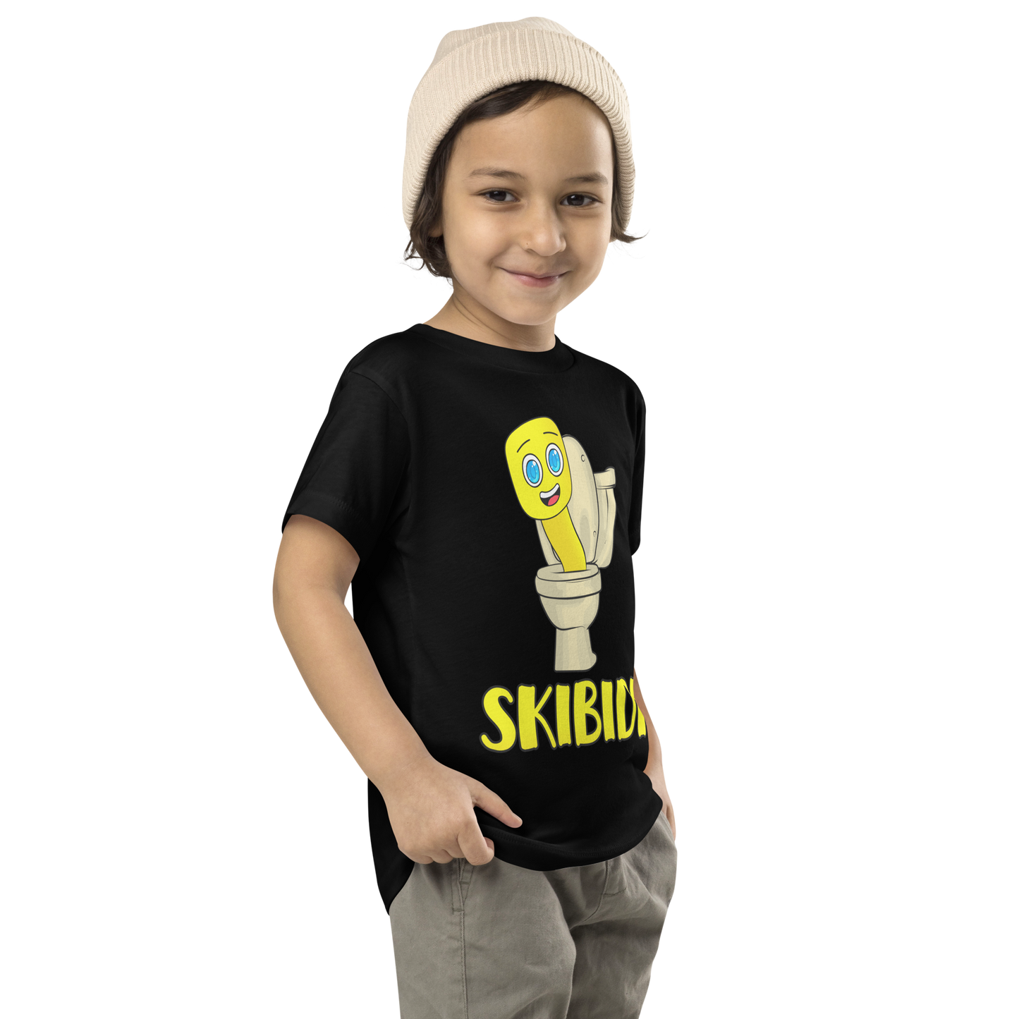 Skibidi Toddler Short Sleeve Tee