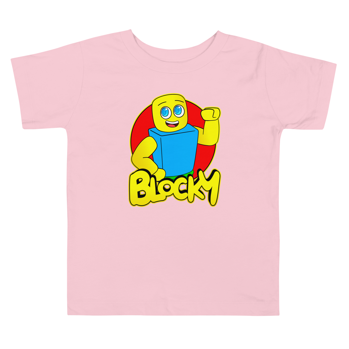 Blocky Super Fan Toddler Short Sleeve Tee