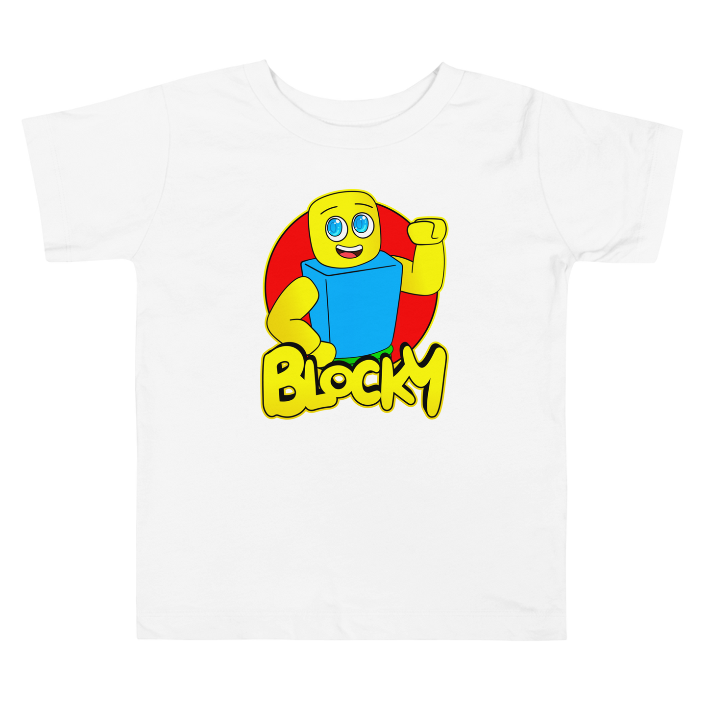 Blocky Super Fan Toddler Short Sleeve Tee