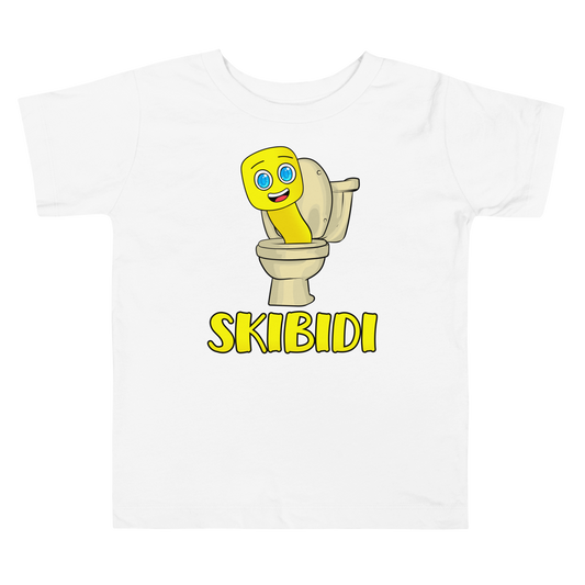 Skibidi Toddler Short Sleeve Tee