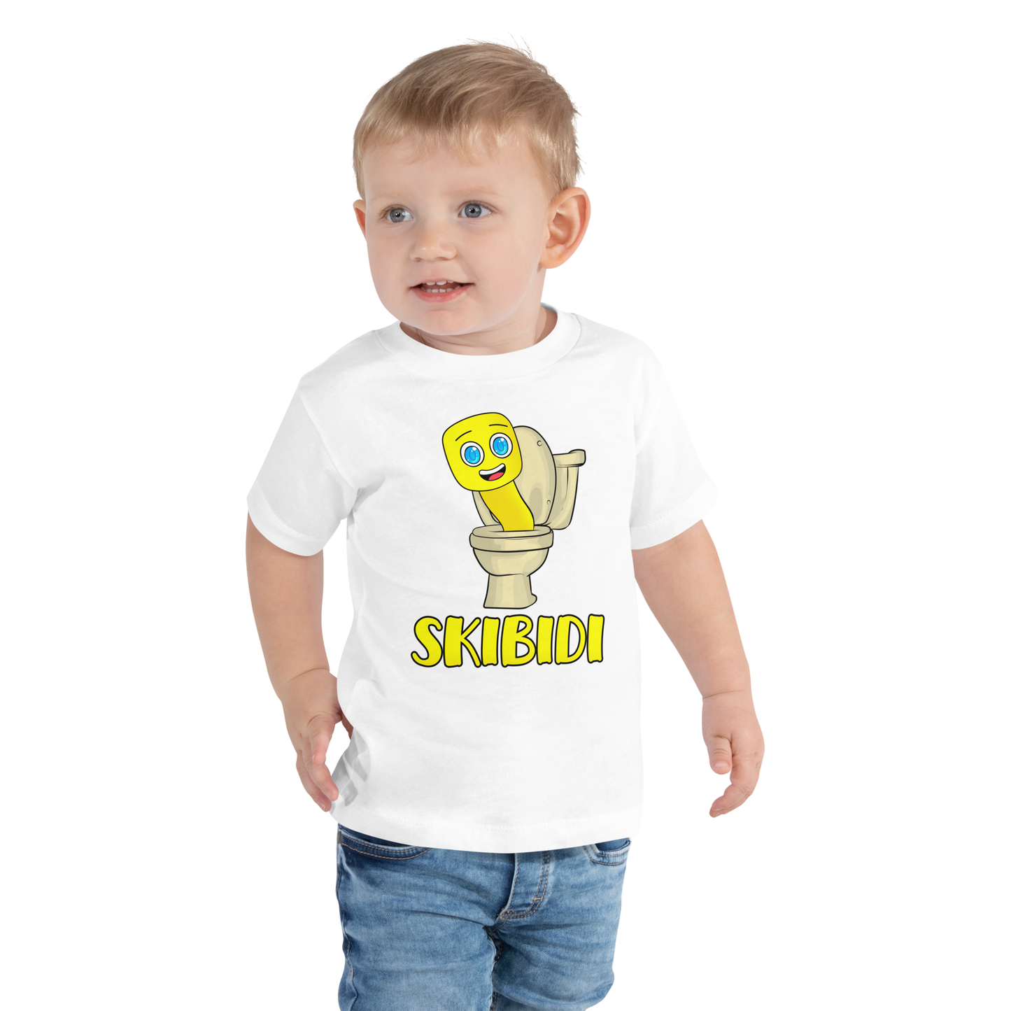 Skibidi Toddler Short Sleeve Tee