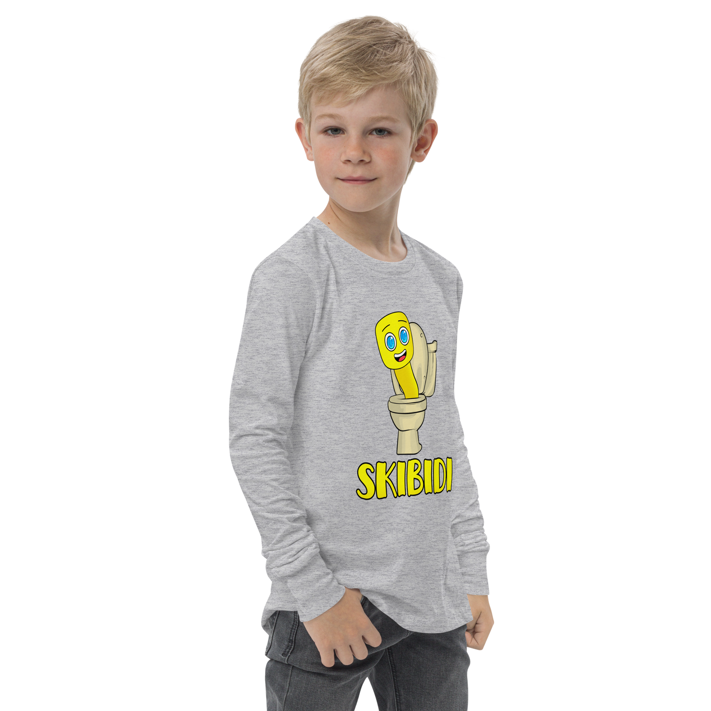 Skibidi Youth Long sleeve tee