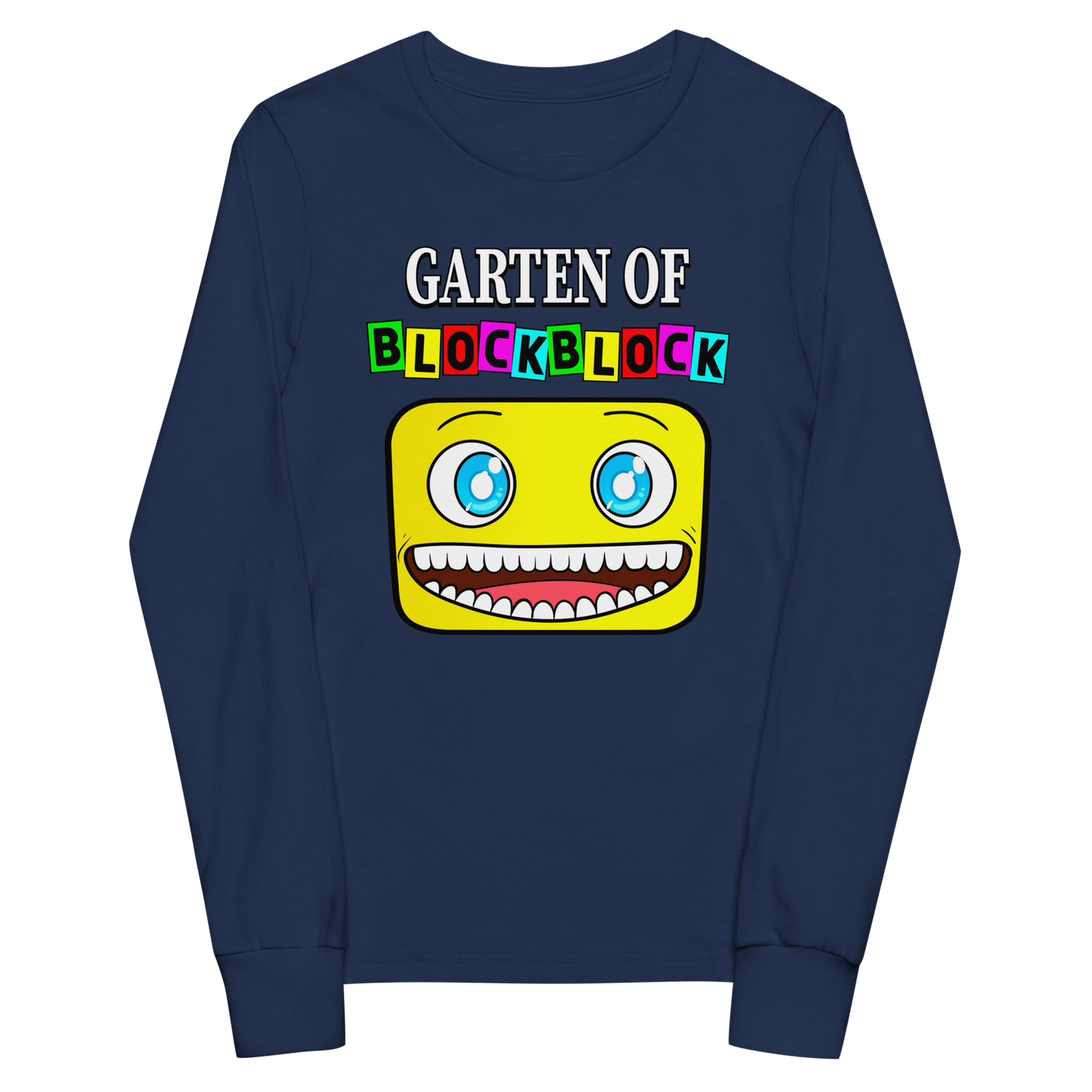 Garten of Block Block Youth long sleeve tee