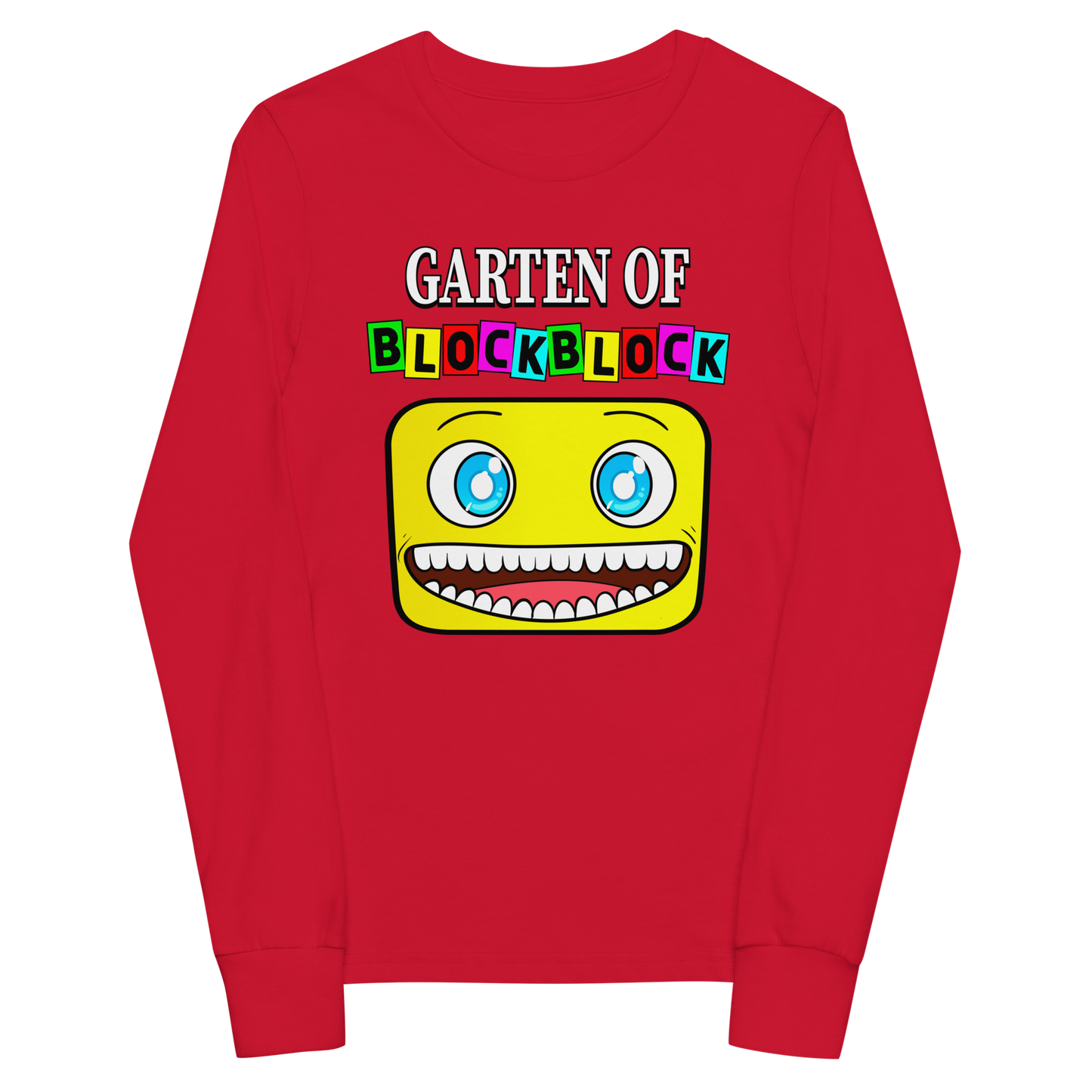 Garten of Block Block Youth long sleeve tee