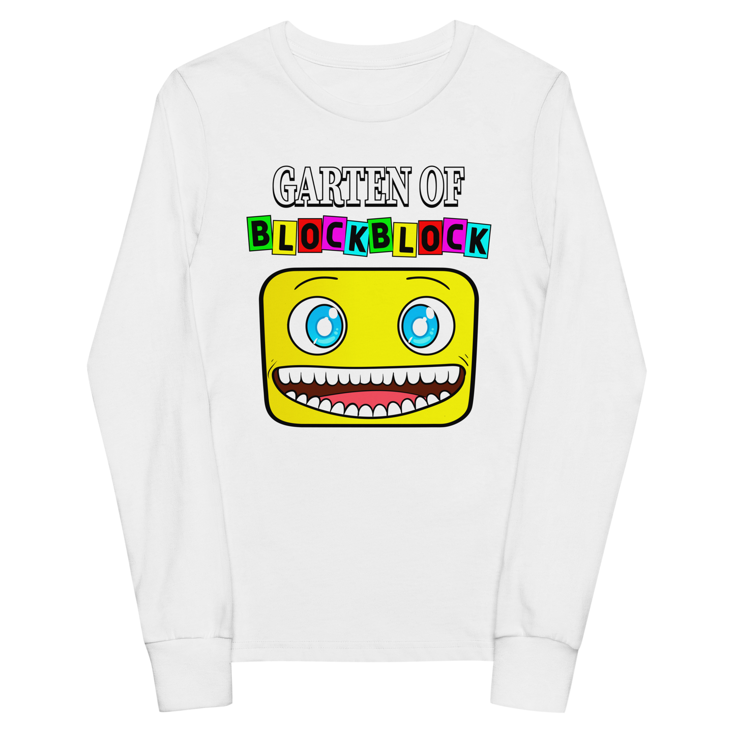 Garten of Block Block Youth long sleeve tee