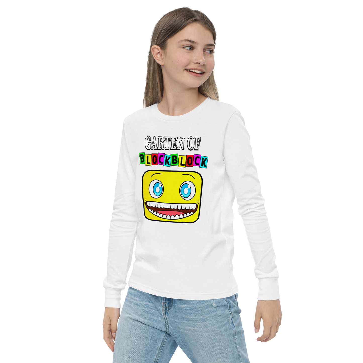 Garten of Block Block Youth long sleeve tee